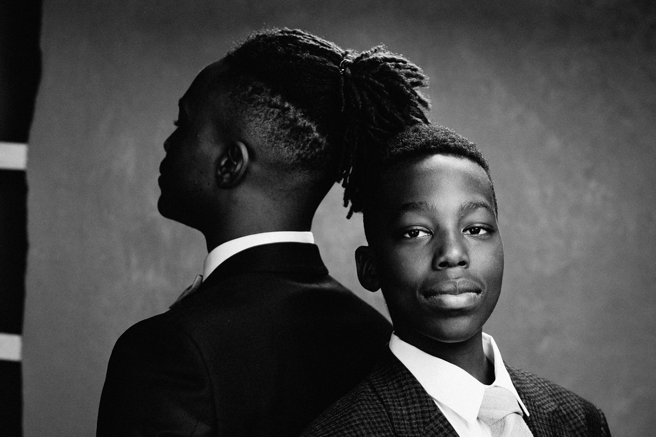 Portrait of brothers