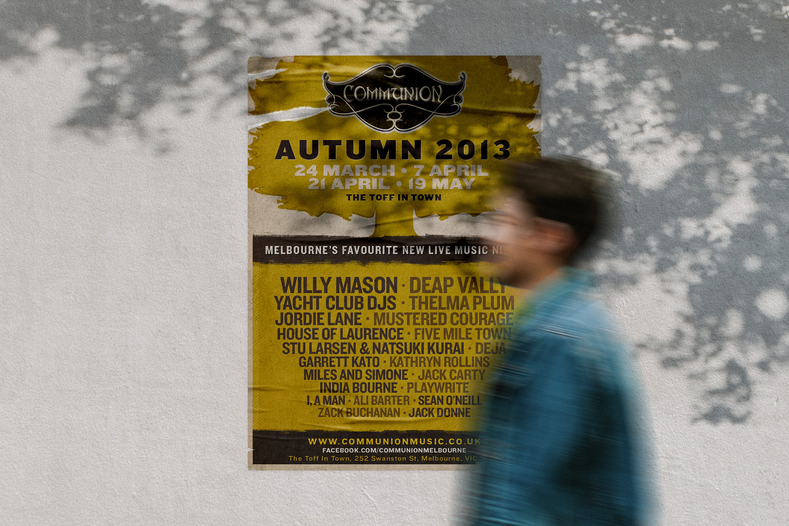 Communion Street Poster