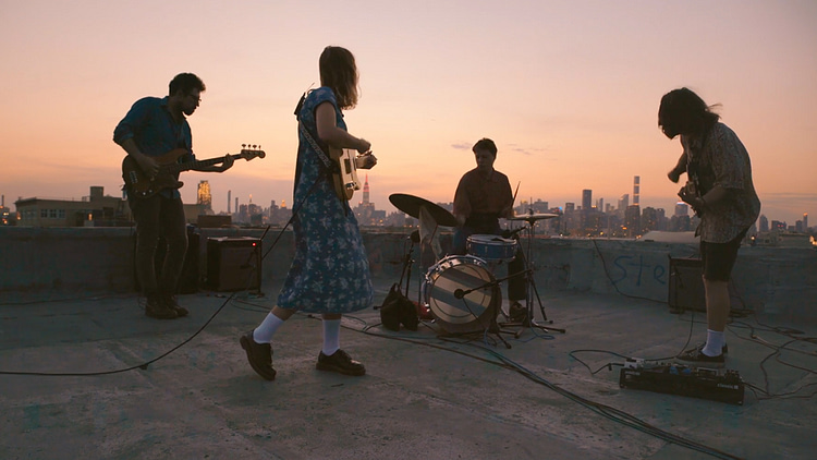Julia Jacklin performing for Sideshow Alley