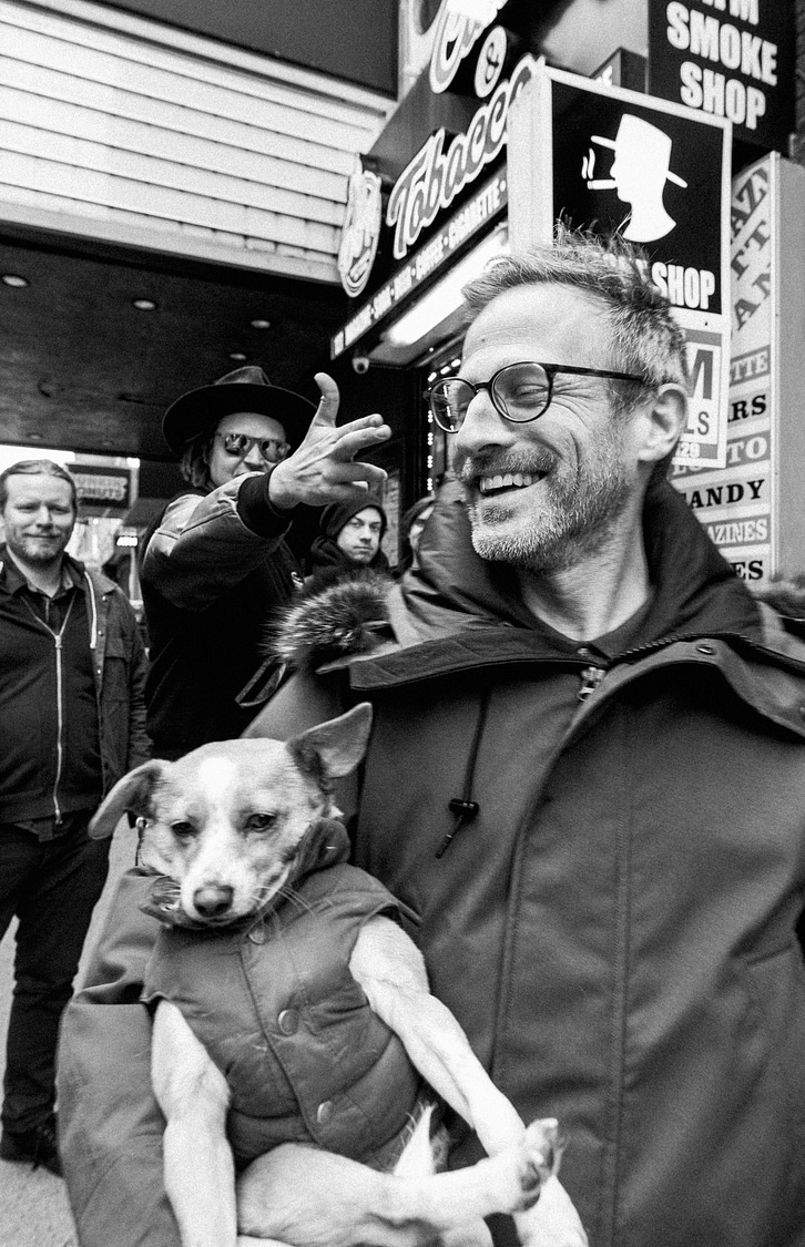 Spike Jonze and Arcade Fire shot on the street in New York City